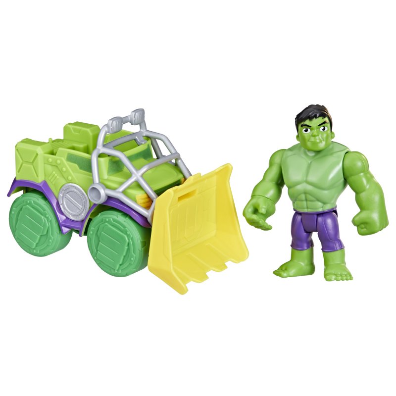 Spidey and His Amazing Friends – Vehicle and Accessory Set - Hulk
