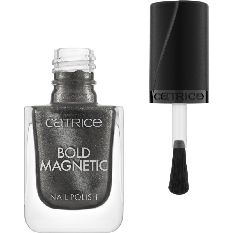 CATRICE Bold Magnetic Nail Polish vernis à ongles Gris Brillant