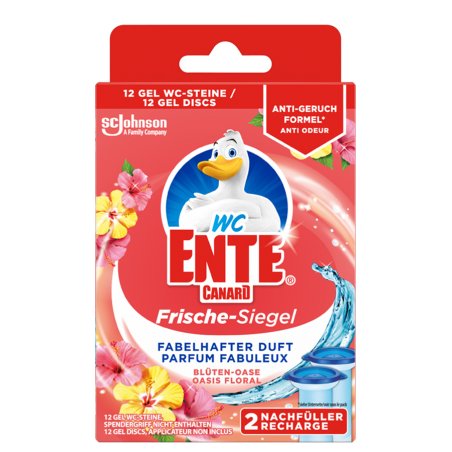 Wc Ente Fresh Seal 2x36ml Nf Flower Oasis Cleaning Product