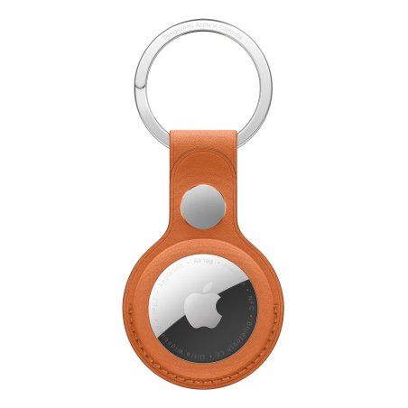 Airtag Finewoven Key Ring Fox Orange