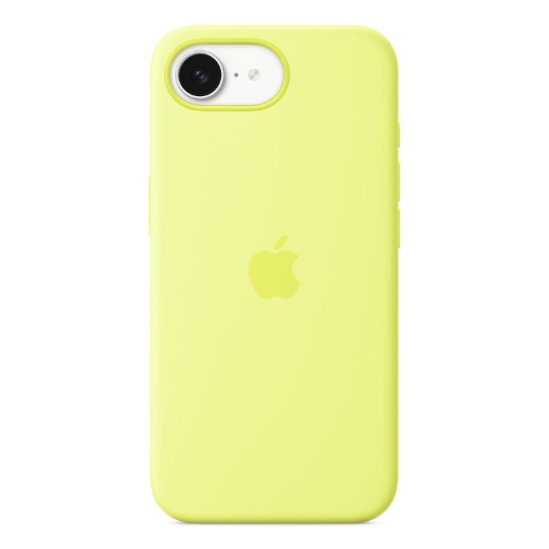 Apple MGYW4ZM/A coque de protection pour téléphones portables 15,5 cm (6.1") Housse Jaune