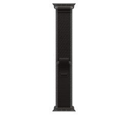 Apple 49mm Black/Charcoal Trail Loop - M/L - Black Titanium Finish Bande Noir Titane, Polyester, Spandex, Nylon