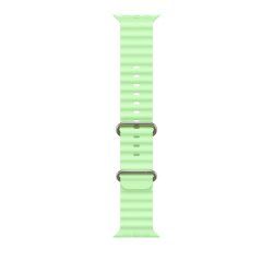 Apple Natural Titanium Finish Band Green Fluoroelastomer, Titanium
