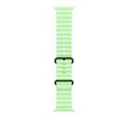 Apple Black Titanium Finish Bande Vert Fluoroélastomère, Titane