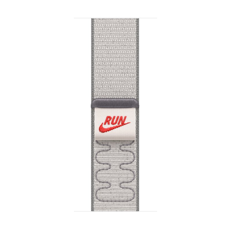 Apple Nike Sport Loop Band Grey Nylon, Recycled polyester, Spandex