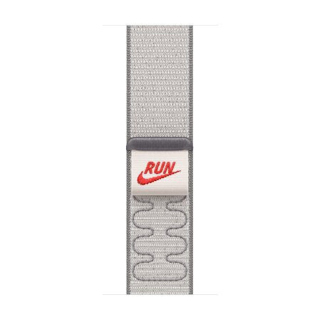 Apple Nike Sport Loop Band Grey Nylon, Recycled polyester, Spandex