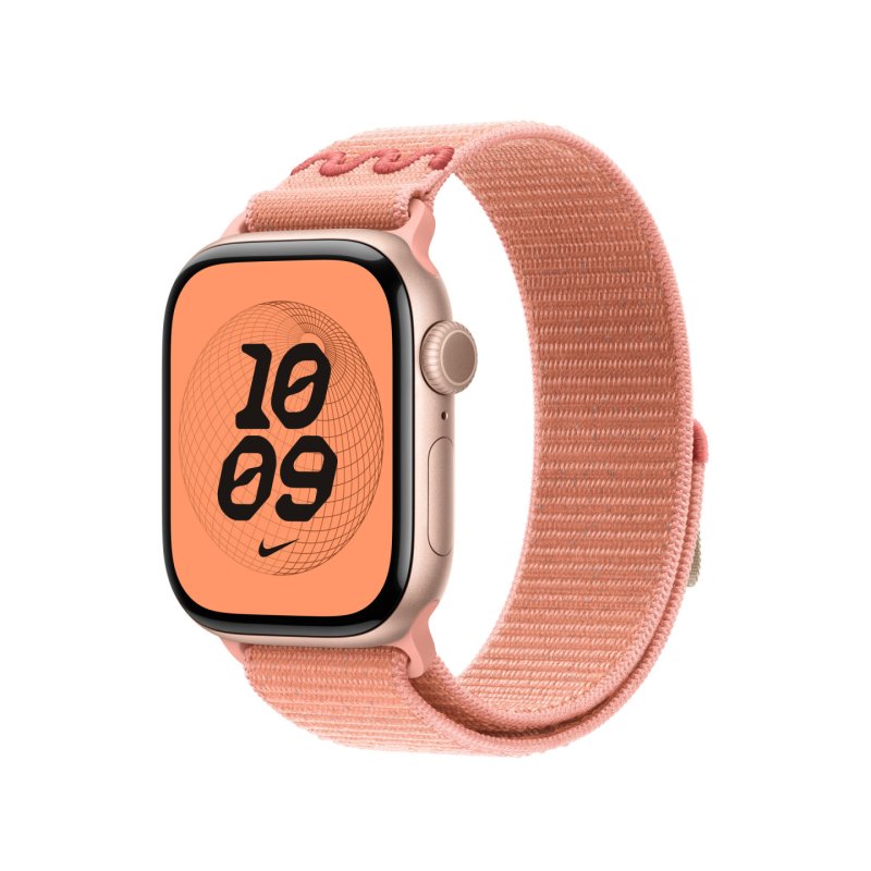 Apple Nike Sport Loop Bande Rose Nylon, Polyester recyclé, Spandex