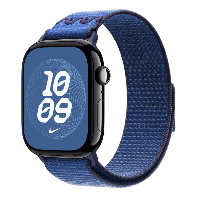 Apple MGD64ZM/A accessoire intelligent à porter sur soi Bande Bleu Nylon, Polyester recyclé, Spandex