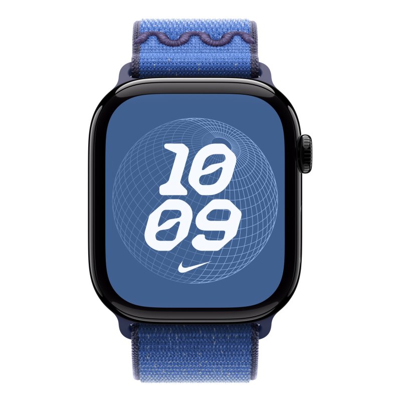 Apple MGD64ZM/A accessoire intelligent à porter sur soi Bande Bleu Nylon, Polyester recyclé, Spandex