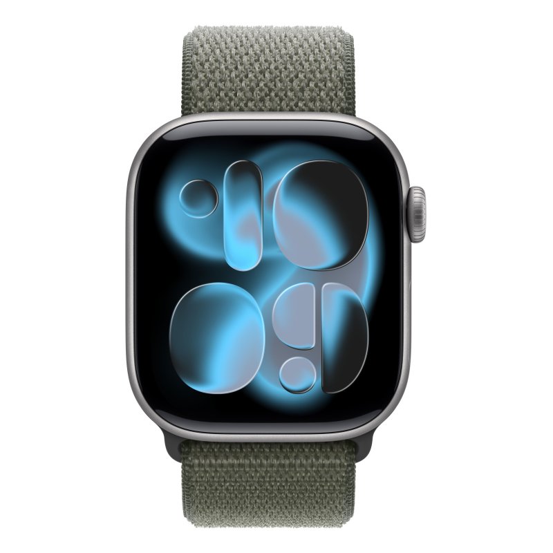 Apple MFFD4ZM/A Smart Wearable Accessories Band Green Nylon, Recycled polyester, Spandex