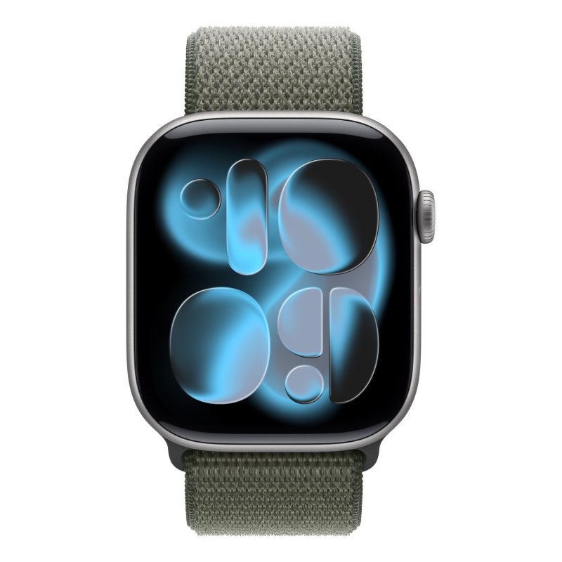 Apple MFFJ4ZM/A Smart Wearable Accessories Band Green Nylon, Recycled polyester, Spandex