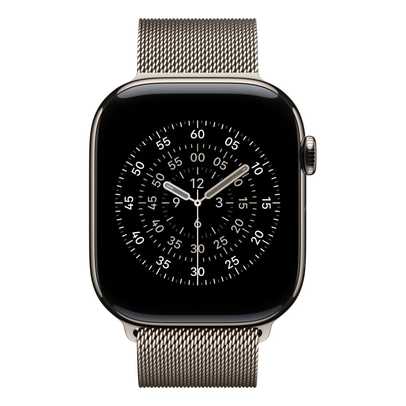 Apple 46mm Natural Milanese Loop - M/L