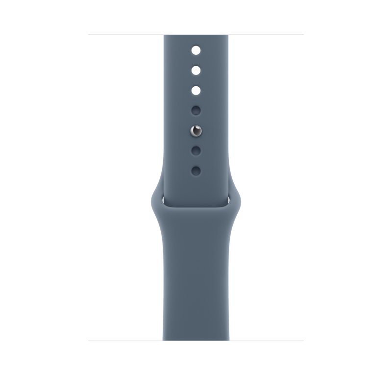 Apple 46mm Anchor Blue Sport Band - S/M Bande Bleu Fluoroélastomère