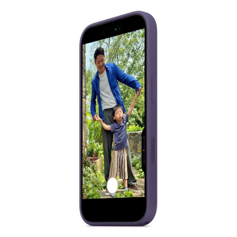 Apple iPhone 17 Silicone Case with MagSafe – Purple Fog