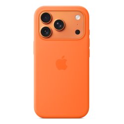 Apple iPhone 17 Pro Silicone Case with MagSafe – Orange