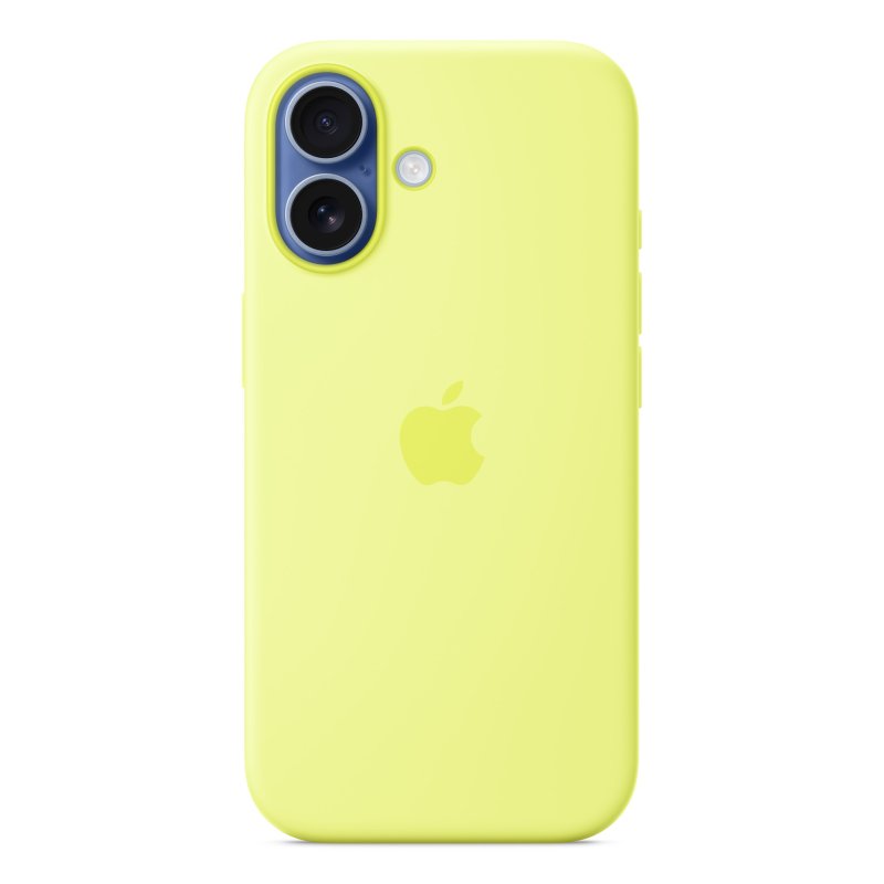 IPHONE 17 SILICONE CASE WITH MA YELLOW-ZML