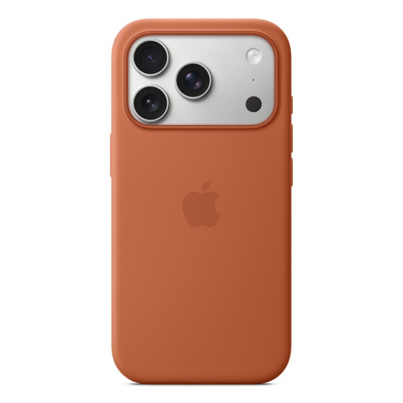 Apple iPhone 17 Pro Silicone Case with MagSafe – Orange