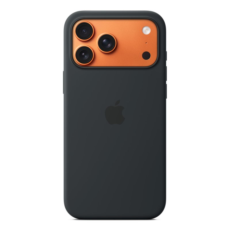 IPHONE 17 PRO MAX SILICONE CASE BLACK-ZML
