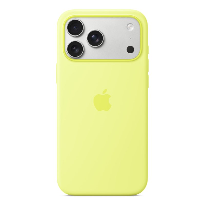 IPHONE 17 PRO MAX SILICONE CASE YEL-ZML