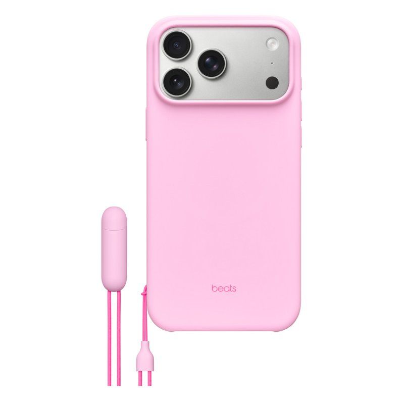 Apple Beats iPhone 17 Pro Max Kickstand Case with MagSafe and Camera Control - Pebble Pink