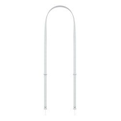 CROSSBODY STRAP - LIGHT GRAY