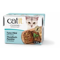 catit - Catit Cuisine Premium Wet Food for Cats - Tuna Pâté with Sardines - 95 g
