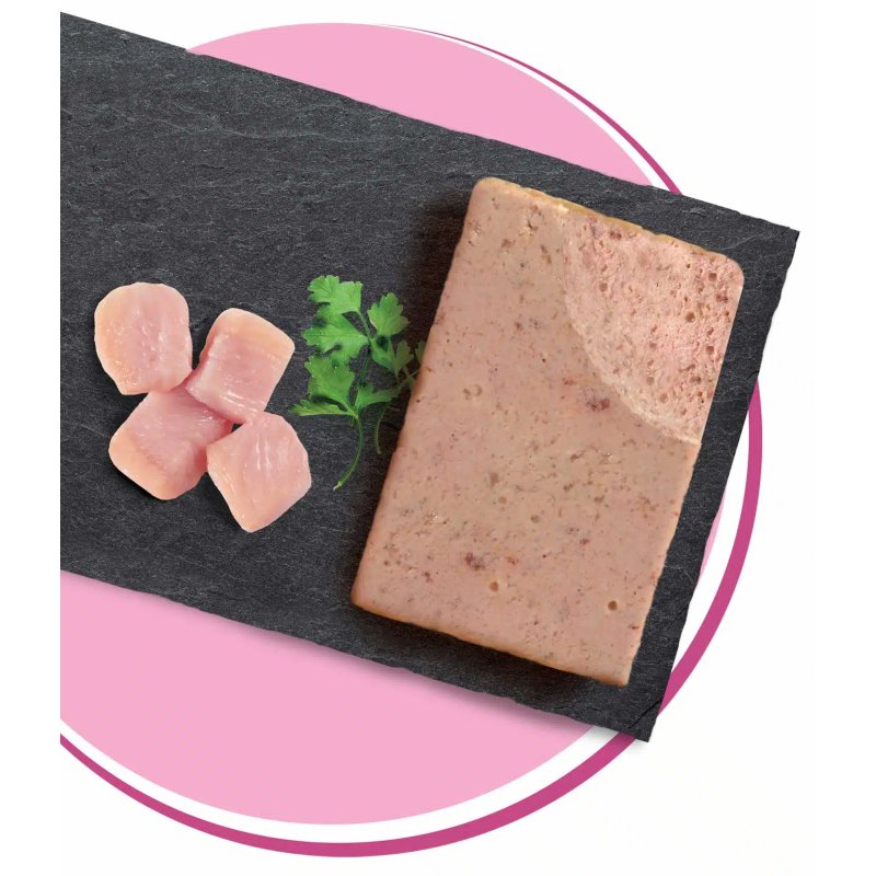 catit - Catit Cuisine Premium Wet Food for Cats - Chicken Mousse with Ham - 90 g