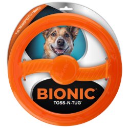 Bionic - Toss-N-Tug Ring - Orange - 22.7 cm