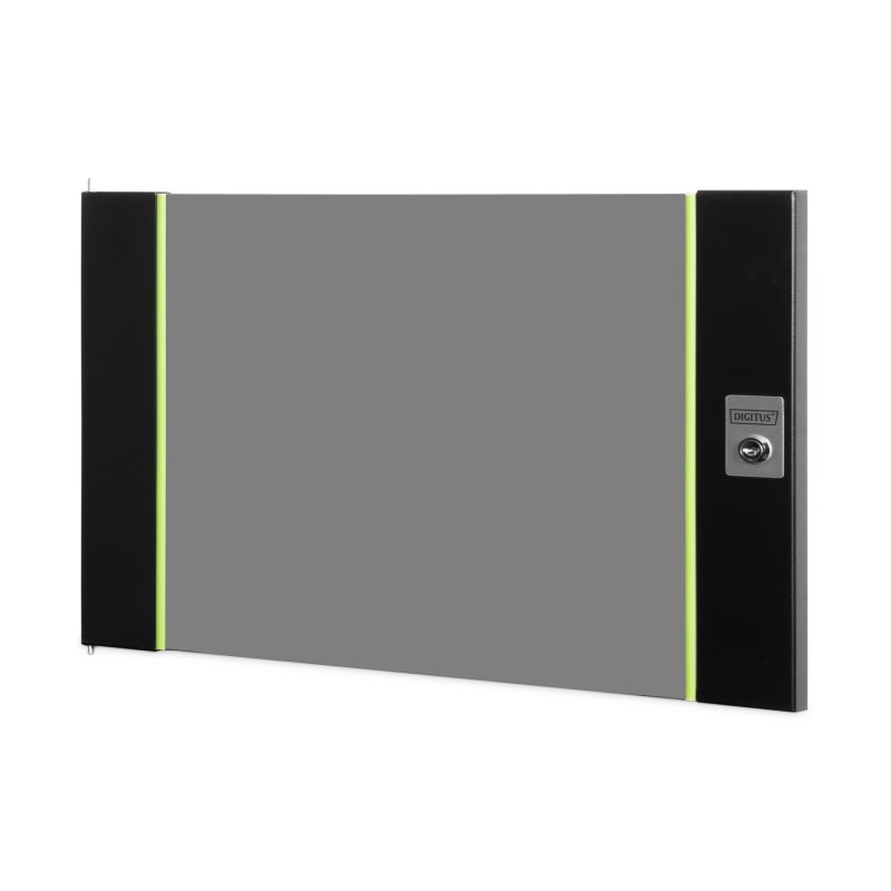 Digitus Porte avant en verre pour coffret mural 19" 7U Série Unique