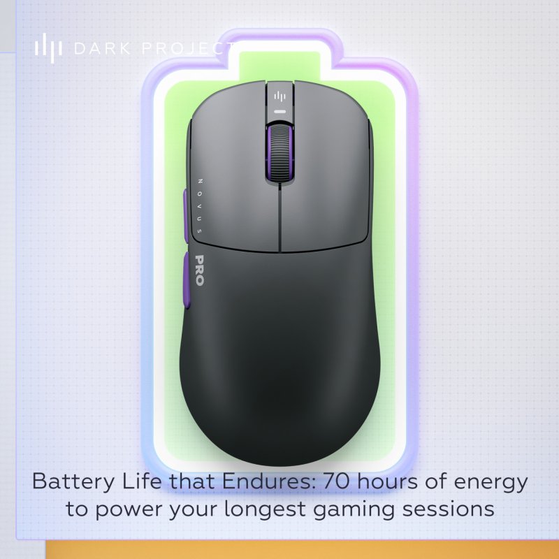 Dark Project Novus Pro Wireless Mouse