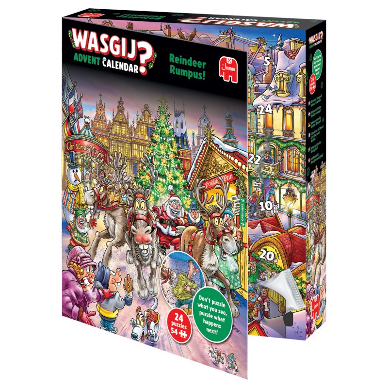 Wasgij - Advent Calender - Puzzle (24x 54 Pieces) (1110100707)