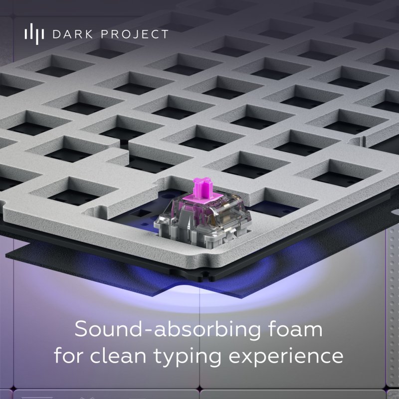 Dark Project DPKB_DAYLIGHT_87_ISO clavier Gaming USB Danois, Anglais, Finlandais, Allemand, Italien, Nordique,