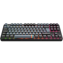 Dark Project DP ALU87A Midnight ISO clavier Gaming USB QWERTY Danois, Finlandais, Allemand, Italien, Nordique,