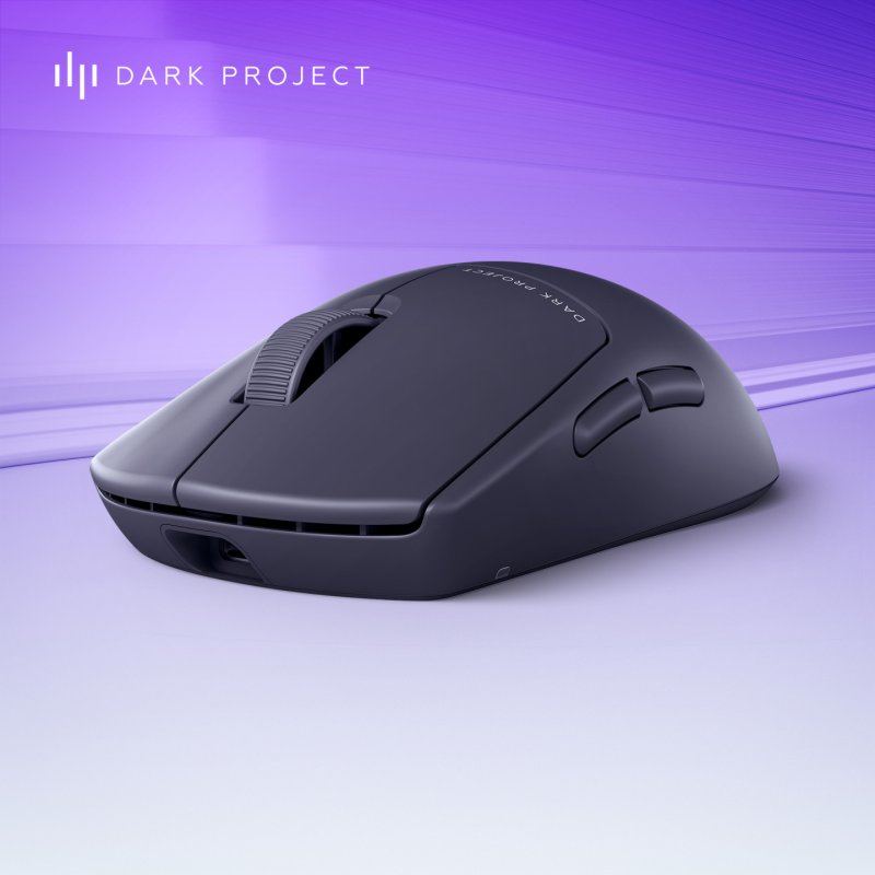 Dark Project DPP_Novus_BG souris Gaming Ambidextre RF Wireless USB Type-C Optique 26000 DPI