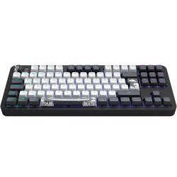 Dark Project ALU87B BUSHIDO Wired Mechanical Gaming Keyboard, QWERTZ and QWERTY, ISO Multilingual