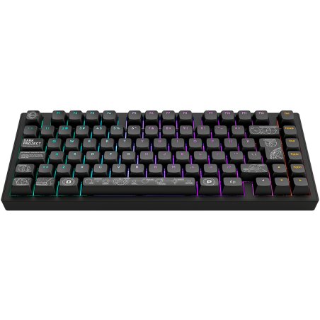 Dark Project ALU81A TERRA NOVA Wireless Mechanical Gaming Keyboard, QWERTZ and QWERTY, ISO Multilingual