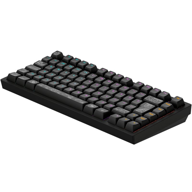 Dark Project ALU81A TERRA NOVA Wireless Mechanical Gaming Keyboard, QWERTZ and QWERTY, ISO Multilingual