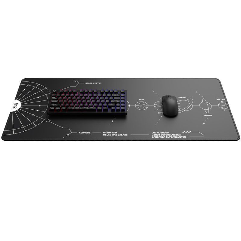 Dark Project DPKB_NOVA_81_ISO_BLACK clavier Gaming USB RF Wireless Bluetooth QWERTZ Danois, Anglais, Finlandais,