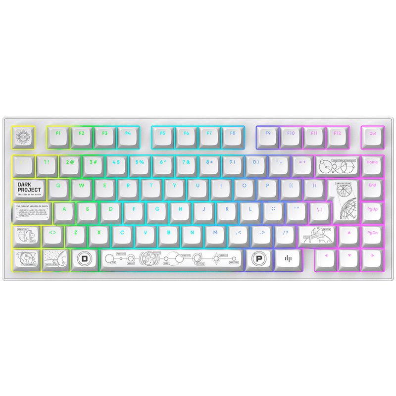 Dark Project - Nova White 81 RGB Wireless
