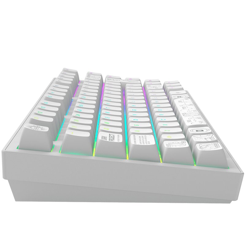 Dark Project ALU81A TERRA NOVA Wireless Mechanical Gaming Keyboard, QWERTZ and QWERTY, ISO Multilingual