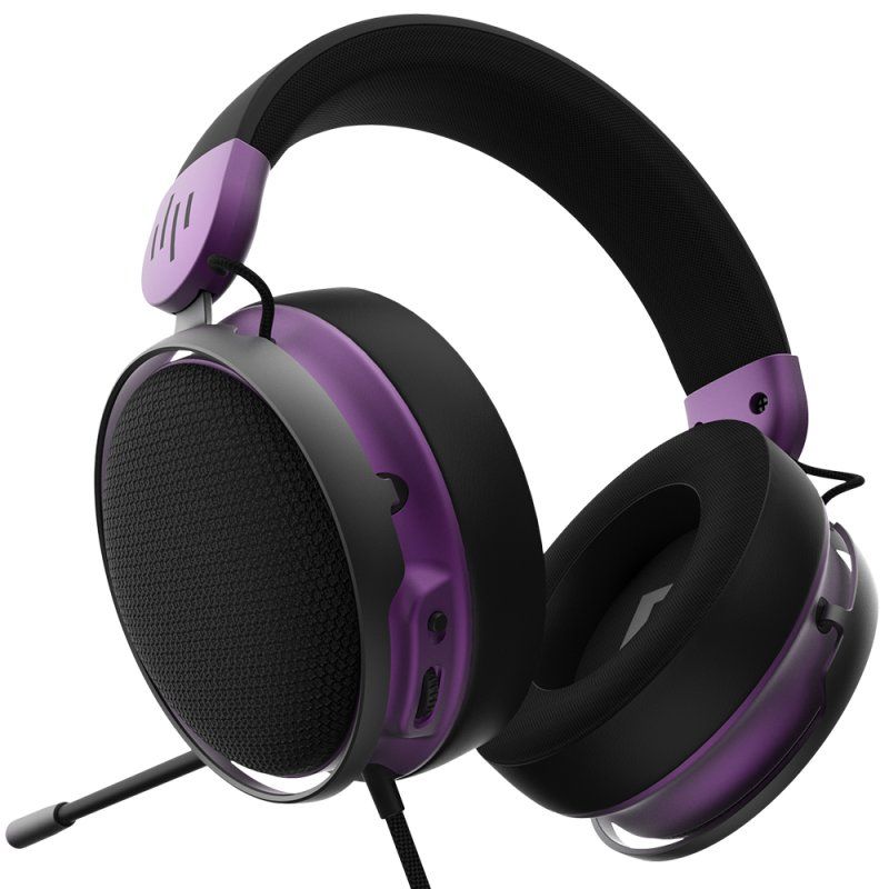 Dark Project Sono Headset Wired Head-band Gaming Black, Purple