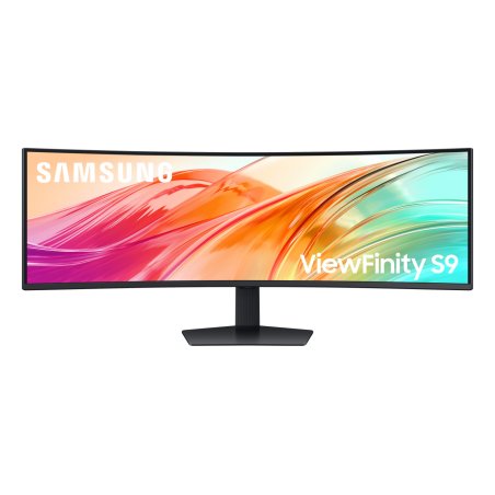 Samsung S95UC computer monitor 124.5 cm (49") 5120 x 1440 pixels Dual QHD LCD Black