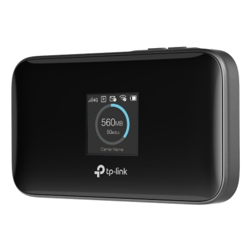 TP-LINK (M7750) 600Mbps 4G LTE-Advanced Mobile Wi-Fi, 3280mAh Battery, Up to 32 Devices Simultaneously, Dual Band AC1200