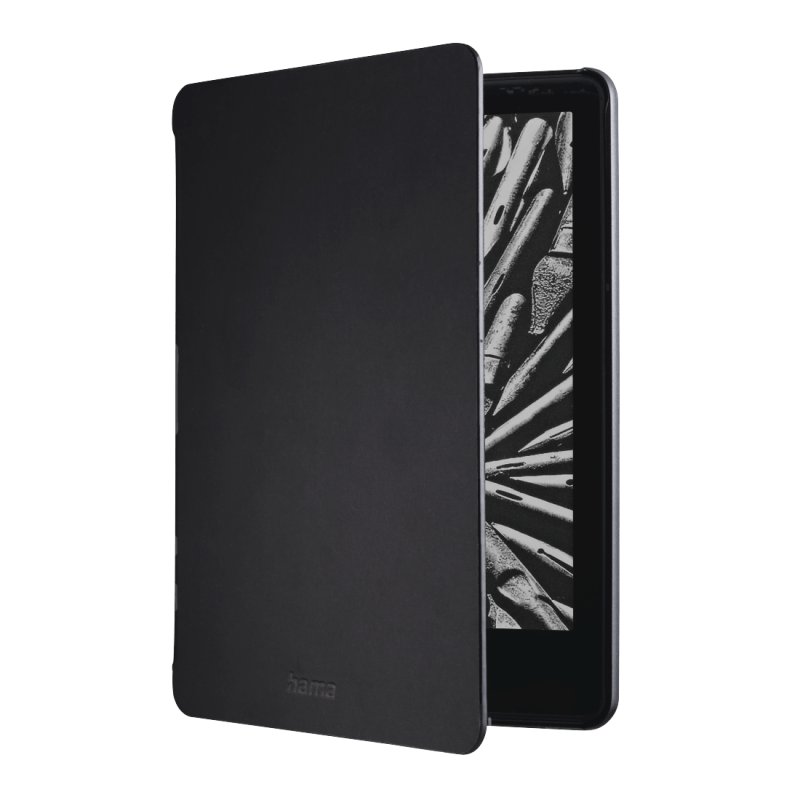 Hama (Fold) eBook Case for Kindle Paperwhite (Signature) 5 11th Gen. 2021/2023, Auto Switch On/Off, Black