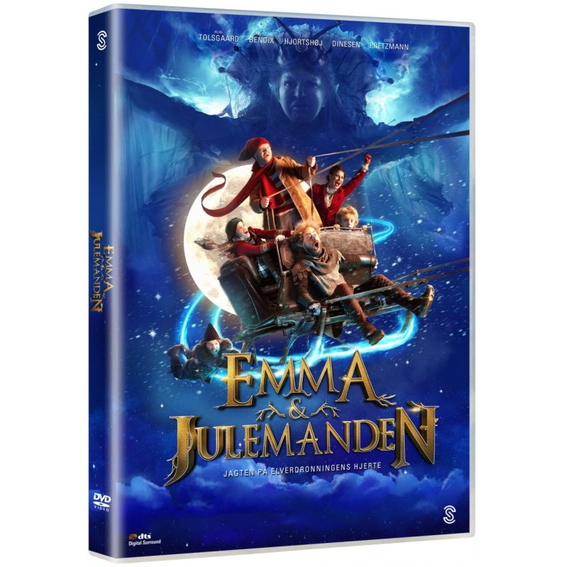Emma Og Julemanden: Jagten På Elverdronningens Hjerte - DVD