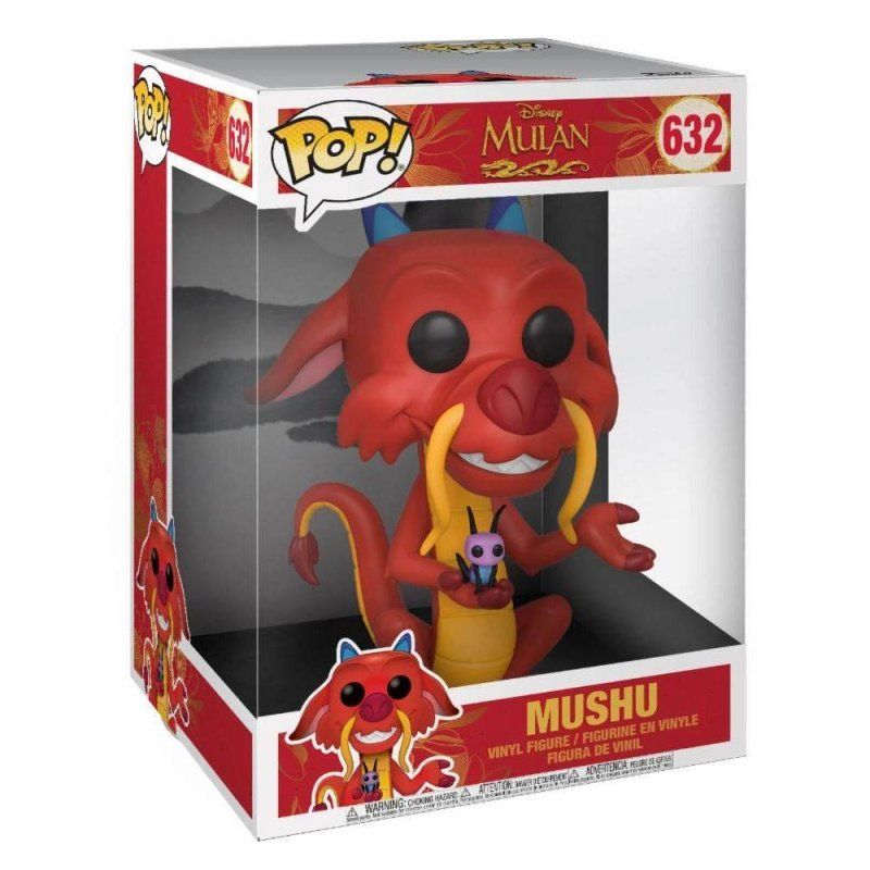 FUNKO Pop Disney: Mulan - 10" Mushu