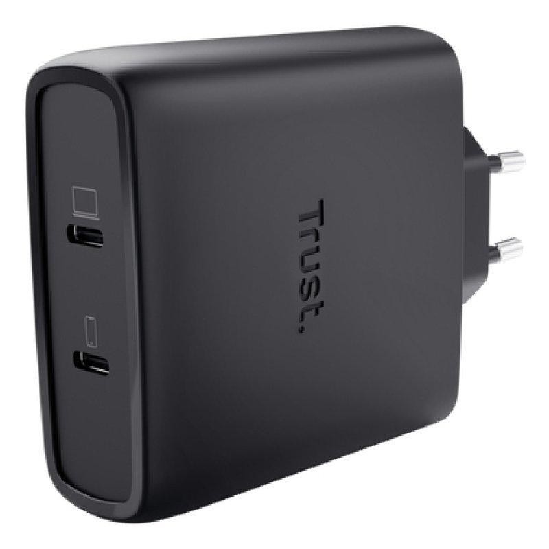 MAXO 100W 2P USB-C GAN CHARGER BLK