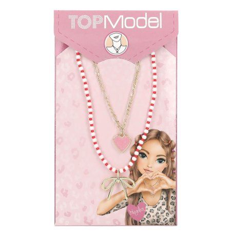 TOPModel LEOHEART Collier à chaîne Femelle Zinc, Acrylique, Laiton, Nylon 16 g