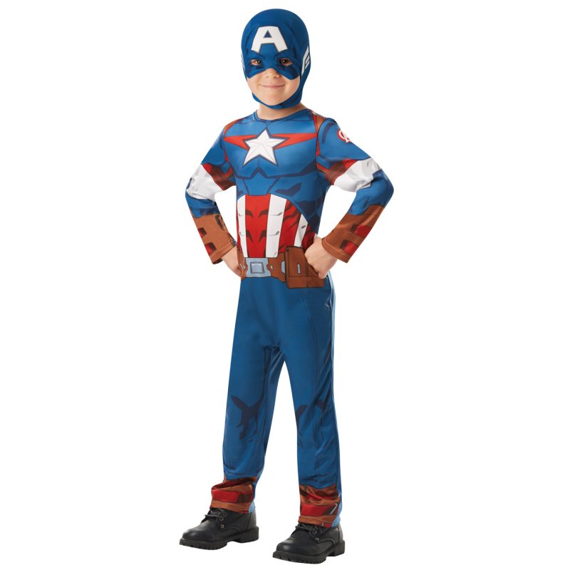 Rubies - Classic Costume - Captain America (116 cm)