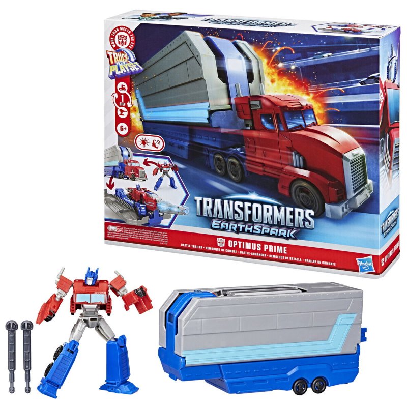 Transformers - Earthsp Optimus Prime Battle Trailer (G07505L0)